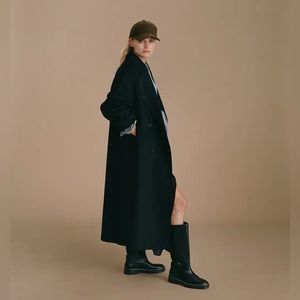Mango handmade oversized wool coat
